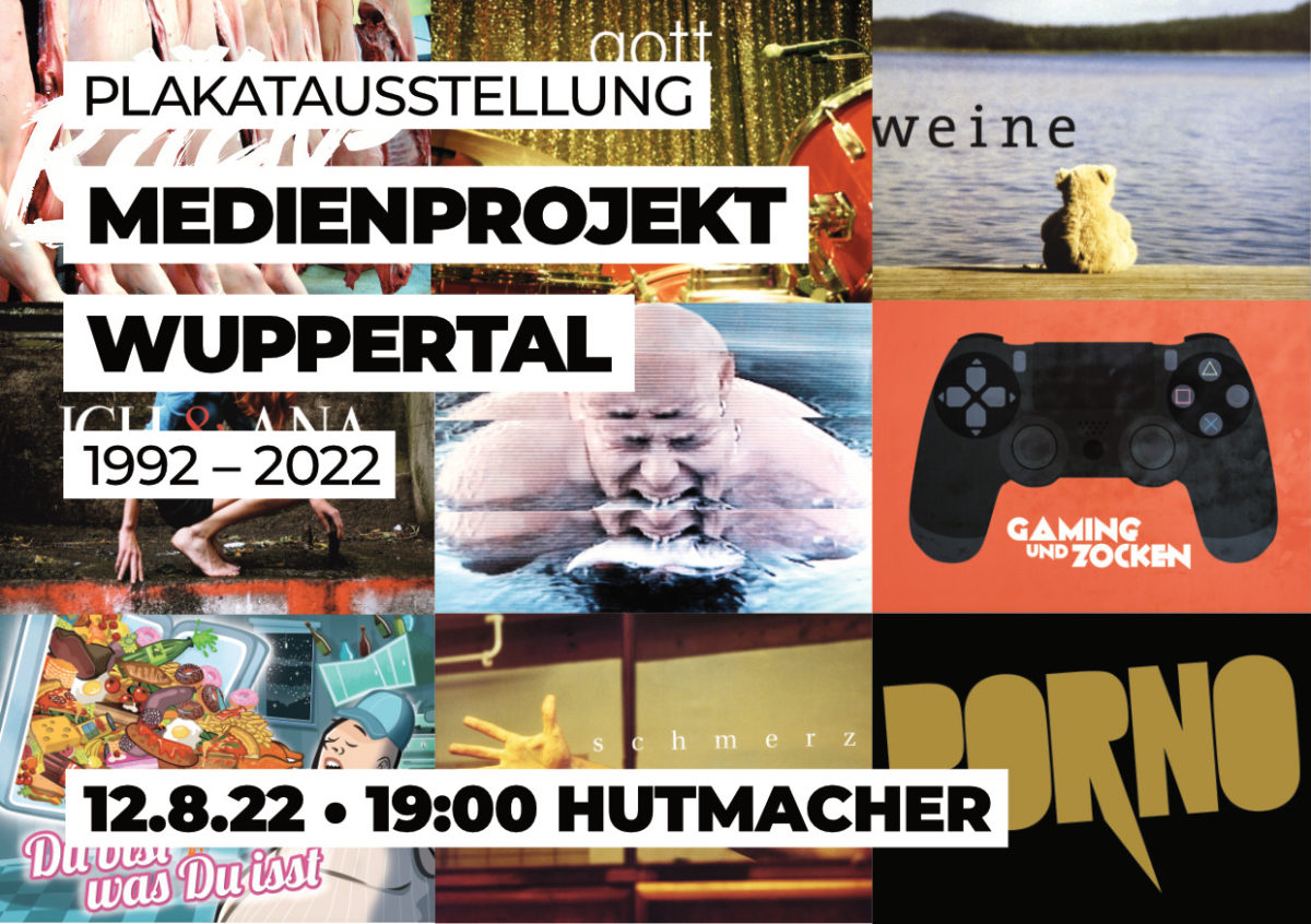 Plakatausstellung 30 Jahre Medienprojekt Wuppertal